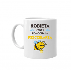 Kobieta, która pokochała pszczelarza - kubek na prezent