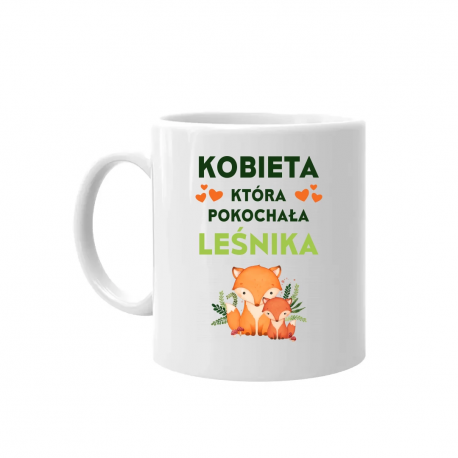 Kobieta, która pokochała leśnika - kubek na prezent