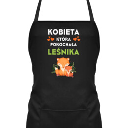 Kobieta, która pokochała leśnika - fartuch na prezent