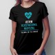 Jestem rejestratorką medyczną - damska koszulka z nadrukiem