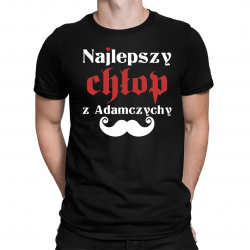 Najlepszy chłop z Adamczychy - męska koszulka na prezent