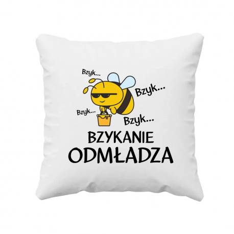 Bzykanie odmładza - poduszka na prezent