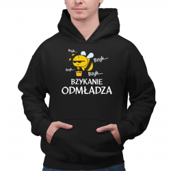 Bzykanie odmładza - męska bluza na prezent