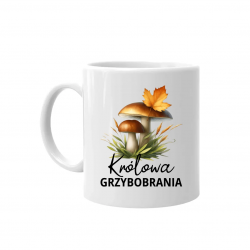 Królowa grzybobrania - kubek na prezent