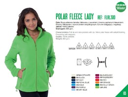 Polar damski z haftem