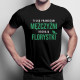 Tylko prawdziwi mężczyźni kochają florystki - męska koszulka z nadrukiem