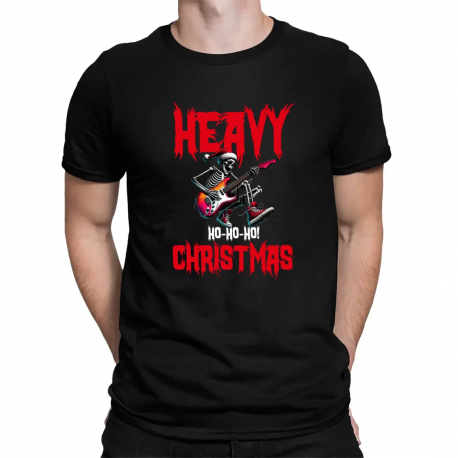 Heavy Christmas - męska koszulka na prezent