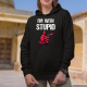 I'm with stupid - damska bluza na prezent dla fanów deadpool