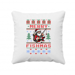 Merry Fishmas - poduszka na prezent