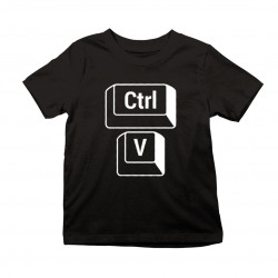 Ctrl V - dla córki - koszulka dziecięca z nadrukiem