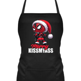 Merry Kissmyass - fartuch na prezent