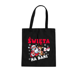 Święta (do) na bani - torba na prezent