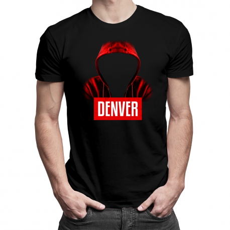 Denver - męska koszulka z nadrukiem