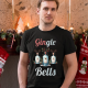 Gin-gle bells - męska koszulka na prezent