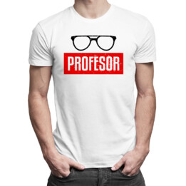 Profesor - męska koszulka z nadrukiem