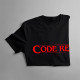 Code red - męska koszulka z nadrukiem