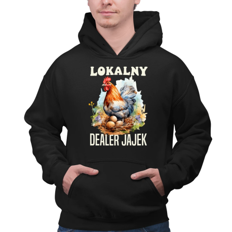 Lokalny dealer jajek - męska bluza na prezent