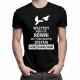 Wszyscy rodzą się równi - gołębiarz - męska koszulka z nadrukiem
