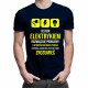 Jestem elektrykiem, rozwiązuję problemy - męska koszulka z nadrukiem