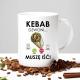 Kebab dzwoni - muszę iść! - kubek na prezent