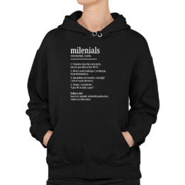 Milenials - definicja słownikowa - damska bluza na prezent