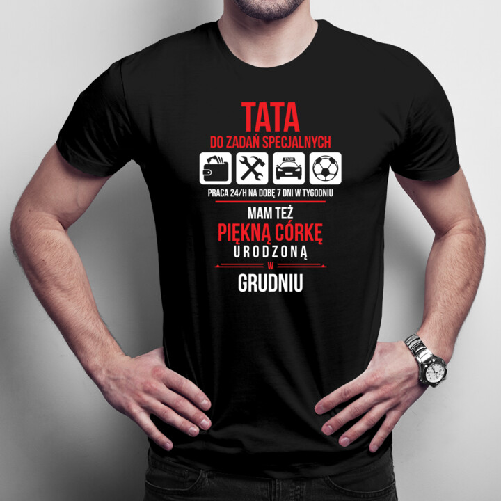 Tata do zadań specjalnych - mam też piękną córkę urodzoną w grudniu
