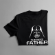 The best father in the galaxy - męska koszulka z nadrukiem