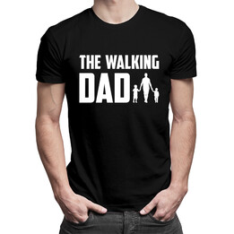 The walking dad - męska koszulka z nadrukiem