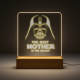 The best mother in the galaxy - Lampka led z grawerem