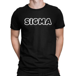 Sigma  - męska koszulka na prezent