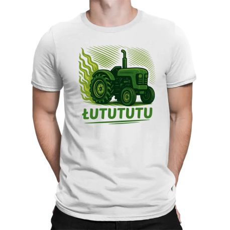 łutututu - Traktor - męska koszulka na prezent