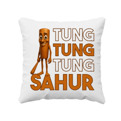 Tung tung tung sahur - włoski brainrot - poduszka na prezent