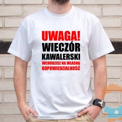 CBŚ - męska koszulka z nadrukiem