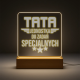 Tata - jednostka do zadań specjalnych - lampka led z grawerem