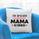 Tak wygląda najlepsza mama na świecie v3 - poduszka na prezent