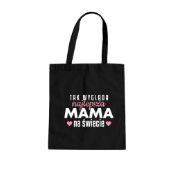Tak wygląda najlepsza mama na świecie v3 - torba na prezent