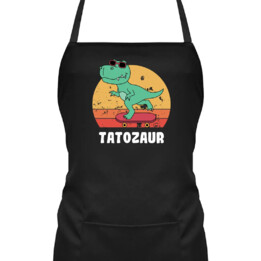 Tatozaur - fartuch na prezent