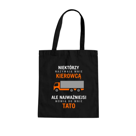 Niektórzy nazywają mnie kierowcą - tata - torba na prezent