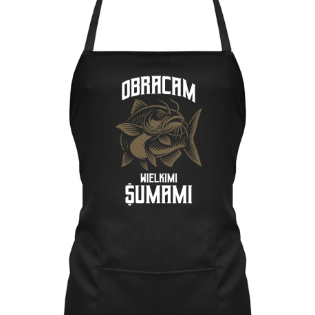 Obracam Wielkimi Sumami - fartuch na prezent