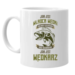 Jam jest władca wędki - kubek na prezent
