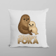 Mother foka - poduszka na prezent