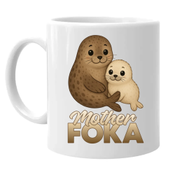 Mother foka - kubek na prezent