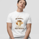 Mi amore espresso macchiato por favore - męska koszulka na prezent