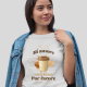 Mi amore espresso macchiato por favore - damska koszulka na prezent