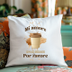 Mi amore espresso macchiato por favore - poduszka na prezent