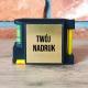 Grawerowana miara z notesikiem - produkt z własnym nadrukiem