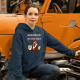 Gra w kurczaka - nie patrz na kurczaka! - damska bluza na prezent