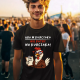 Gra w kurczaka - nie patrz na kurczaka! - męska koszulka na prezent
