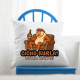 Cicho kurła, teraz ojciec odpoczywa!  - poduszka na prezent