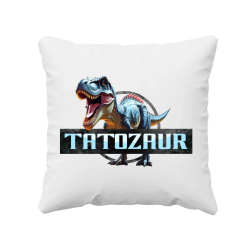 Tatozaur v2 - poduszka na prezent